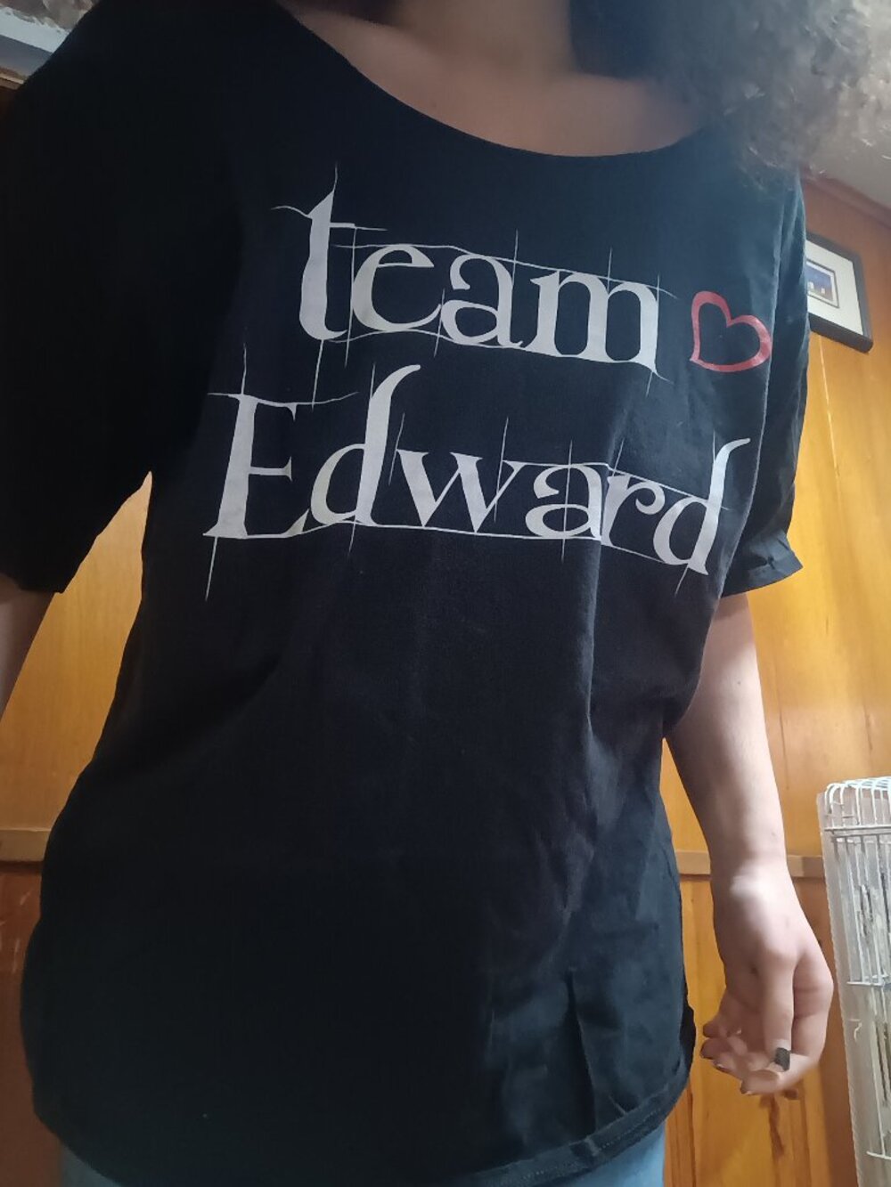team edward twilight short sleeved tee | please read description!!!